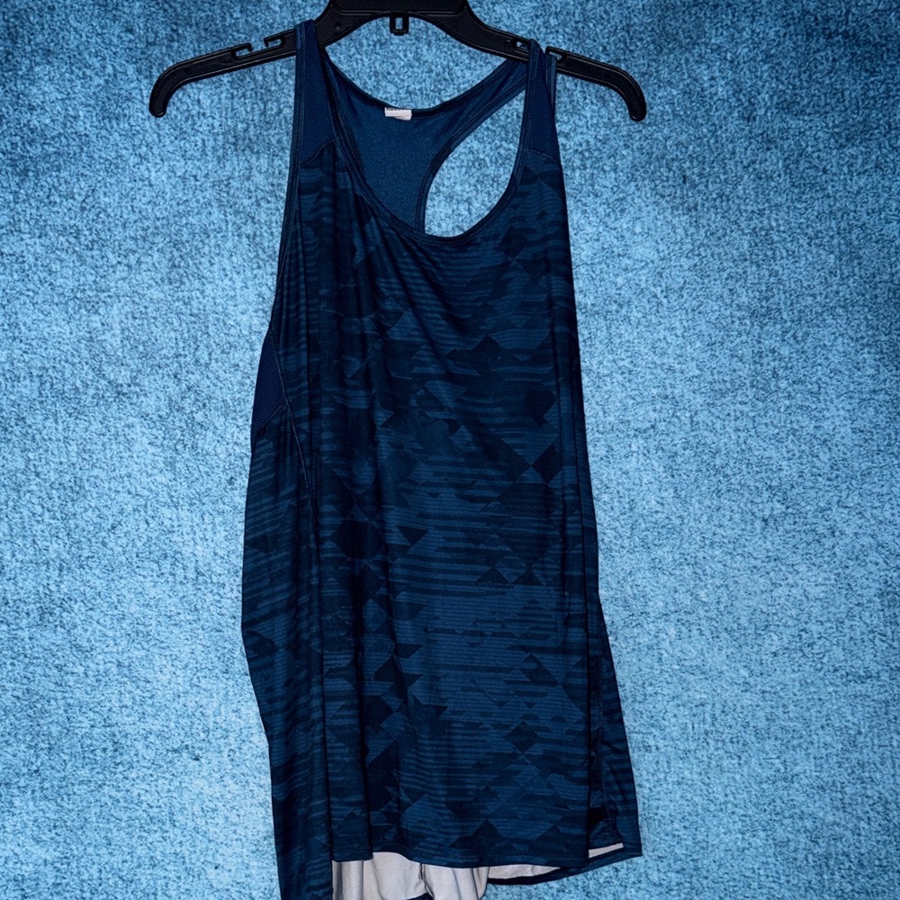 Reebok Blue Athletic Tank Top